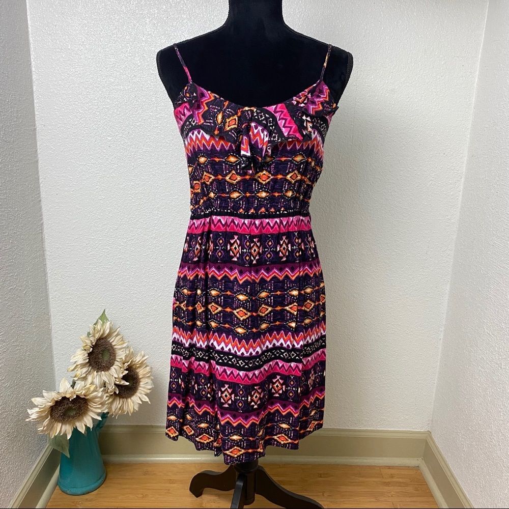 Aztec Sun Dress - Adjustable Strap